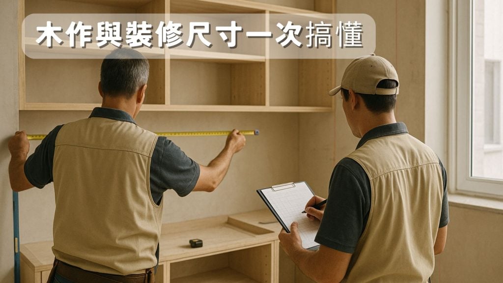 1尺幾公分?台尺換算、台寸與英寸差異|木作與裝修尺寸一次搞懂