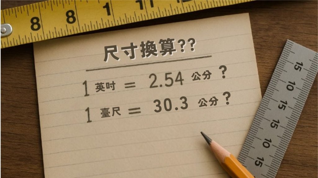 台尺換算公分