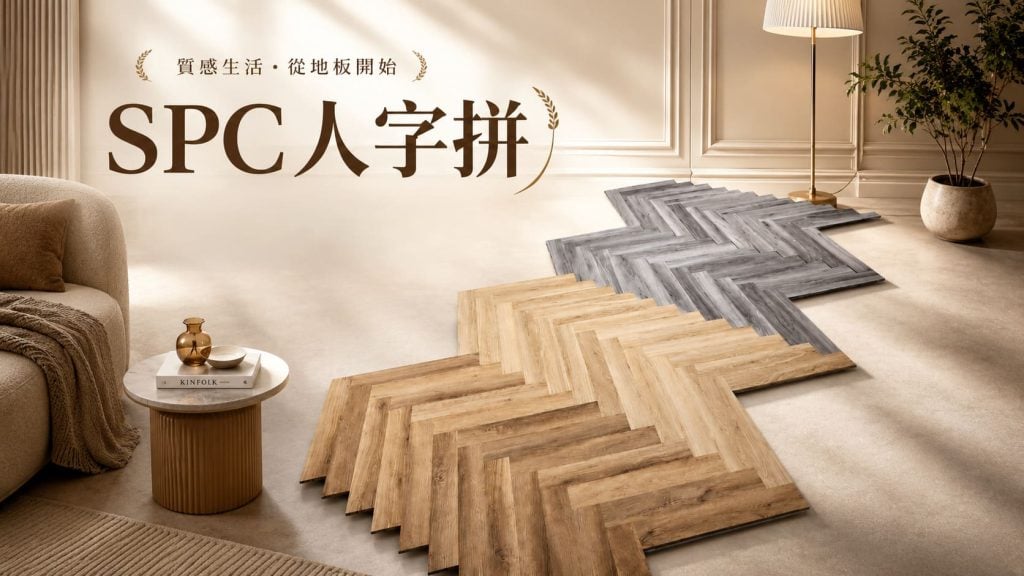 石塑卡扣基材 人字拼地板 SPC 精緻規格16