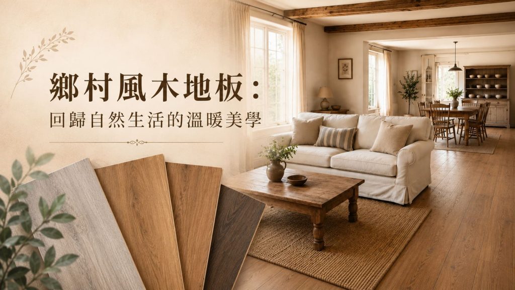 鄉村風 超耐磨木地板